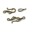 Tibetan Style Hook and Eye Clasps MLF1157Y-NF-1