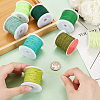   8 rolls 8 colors Nylon Braided Thread OCOR-PH0002-89-3