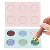 2Pcs 2 Colors Wax Particles Silicone Fixator DIY-NB0010-22A-1