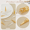 200Pcs 2 Colors Iron Bead Cones FIND-PH0023-37-4