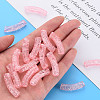 Transparent Crackle Acrylic Beads CACR-S009-001A-N26-6
