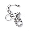 316 Stainless Swivel Eye Snap Shackle Quick Release Bail STAS-WH0025-17A-3