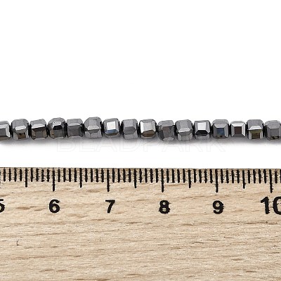 Synthetic Terahertz Stone Beads Strands G-H327-L03-02-1