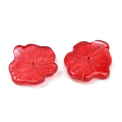Transparent Glass Beads DGLA-E004-02F-1