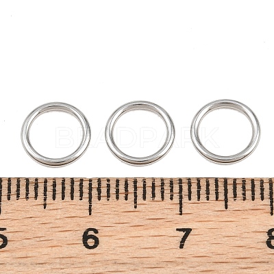 304 Stainless Steel Closed Jump Rings STAS-G393-06P-15-1
