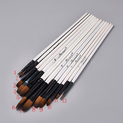 Wood Handle Paint Brushes Set TOOL-L006-07-1