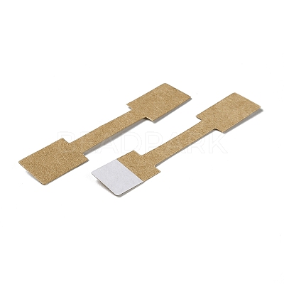 Folding Blank Kraft Paper Jewelry Price Tags CDIS-C006-09B-1