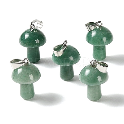 Natural Green Aventurine Pendants GG-CBAA0EE-05P-07-1