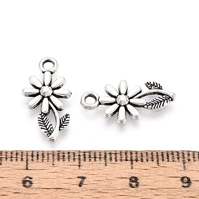 Tibetan Style Alloy Pendants PALLOY-T093-25AS-1