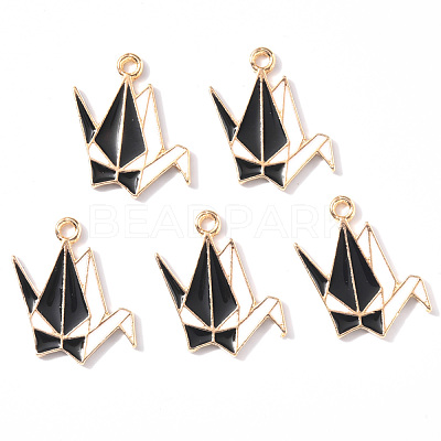 Alloy Enamel Pendants X-ENAM-R058-02C-1
