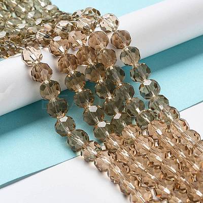 Transparent Glass Bead Strands X-GLAA-G013-10mm-90-1