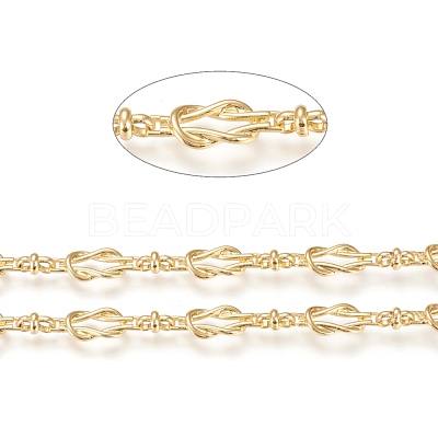 Handmade Alloy & Brass Byzantine Chains CHC-M019-04G-RS-1