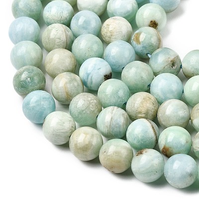 Natural Hemimorphite Beads Strands G-D352-A01-9mm-1