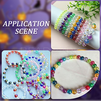 Thanksgiving Day Themed Transparent Acrylic Beads MACR-SP0001-32B-1