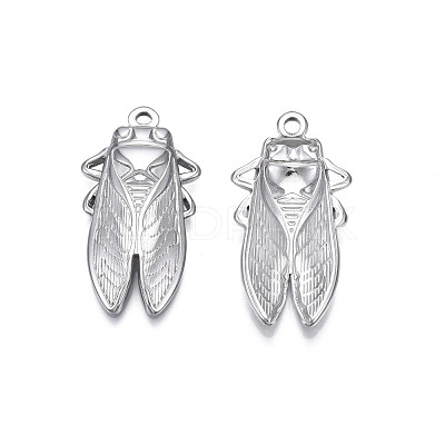 Non-Tarnish 201 Stainless Steel Pendants STAS-S119-165P-1