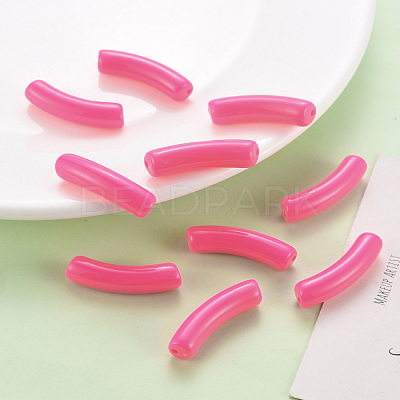 Opaque Acrylic Beads MACR-S372-002B-S005-1