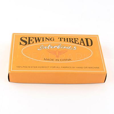 402 Polyester Sewing Thread Cords for Cloth or DIY Craft OCOR-R028-A02-1