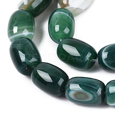 Natural Agate Beads Strands G-N356-02B-12-1