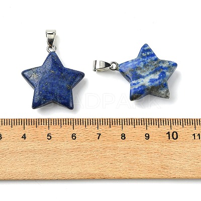 Natural Lapis Lazuli Pendants GG-K002-10L-1