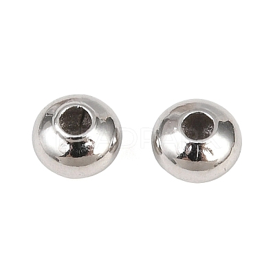 316 Surgical Stainless Steel Beads STAS-G382-01P-1