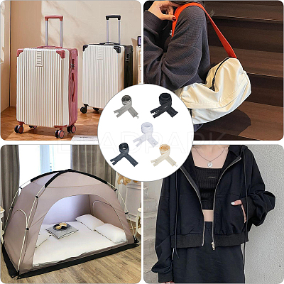 10Pcs 5 Colors Garment Accessories FIND-CY0001-42B-1