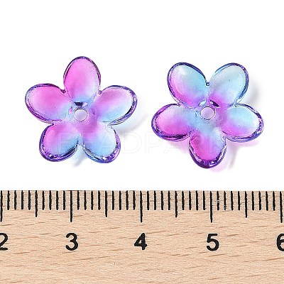Transparent Spray Paint Glass Beads GLAA-Z011-07K-1