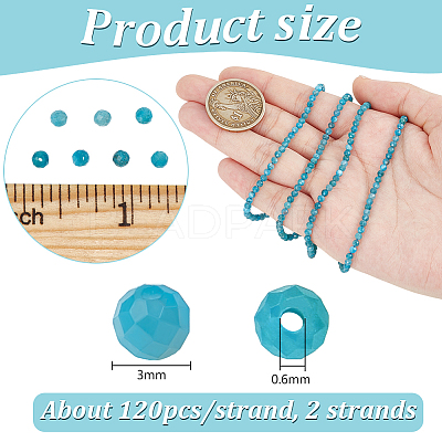 2 Strands Natural Apatite Beads Strands G-NB0005-67-1