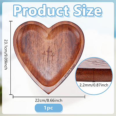 Wood Prayer Bowl ODIS-WH0079-018-1
