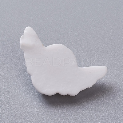 Cream Glue Resin Cabachons RESI-CJC0001-64K-1