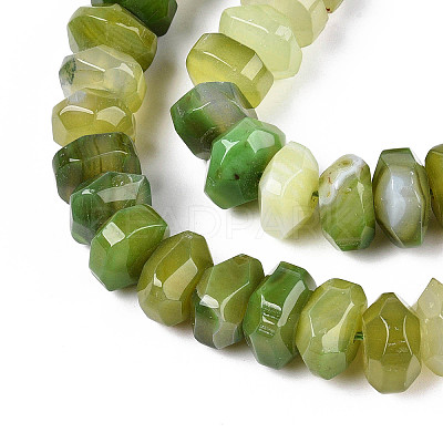 Natural Agate Beads Strands G-N356-01A-17-1