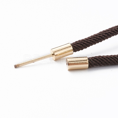Braided Nylon Cord Bracelet Making MAK-A017-D01-10G-1