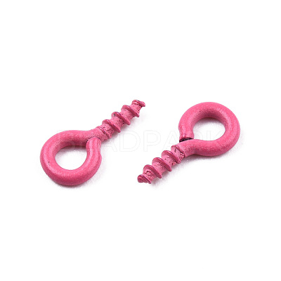 Spray Painted Iron Screw Eye Pin Peg Bails IFIN-N010-002A-11-1