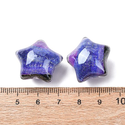 Luminous Transparent Resin Beads RESI-B039-17A-1
