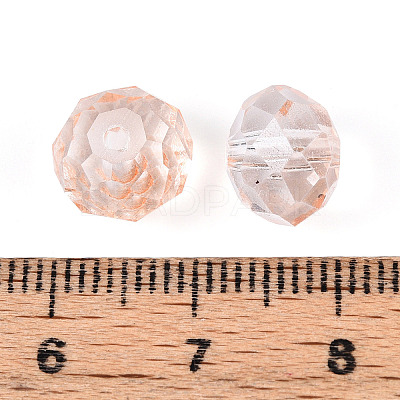 Baking Paint Transparent Glass Beads X1-GLAA-N011-10mm-09-1