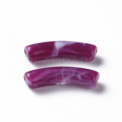 Two Tone Acrylic Beads X-MACR-S272-78D-1