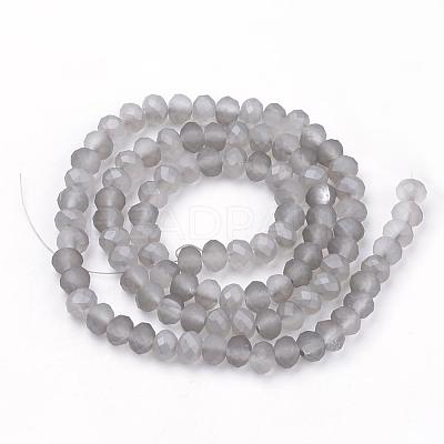 Electroplate Glass Beads Strands EGLA-S141-4mm-01D-1