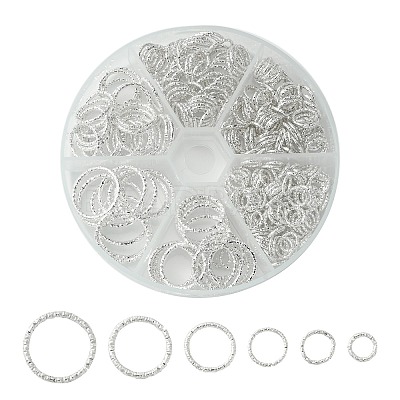 Iron Textured Jump Rings IFIN-CJ0001-24-1