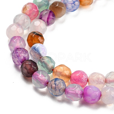 Natural Agate Beads Strands G-Q1000-01G-1