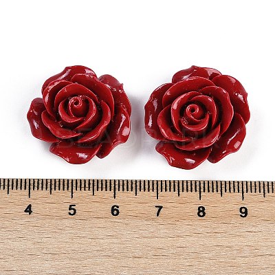 Synthetic Coral Carved Beads CORA-M001-02C-1