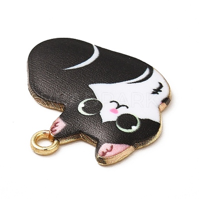 Alloy Enamel Pendants ENAM-M046-11G-A-1