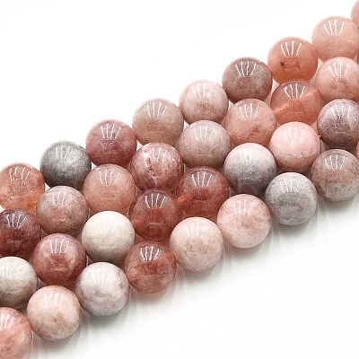 Natural Quartz Beads Strands X-G-N355-10mm-21-1