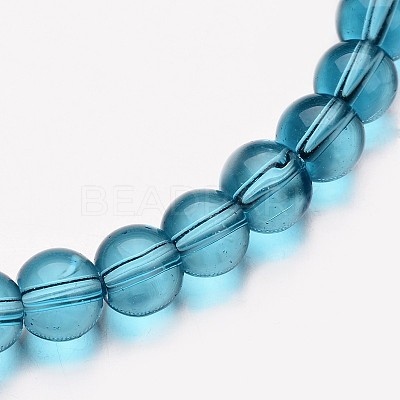 Glass Round Bead Strands X-GLAA-I028-8mm-08-1