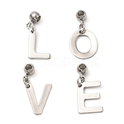 Non-Tarnish 304 Stainless Steel Pendant PALLOY-JF00973-1