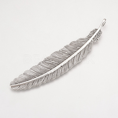 Tibetan Style Alloy Big Pendants X-TIBE-Q075-41AS-LF-1