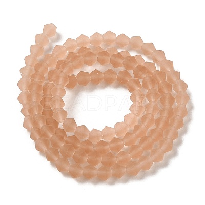 Imitate Austrian Crystal Frosted Glass Beads Strands LS-EGLA-A039-T2mm-MD12-1