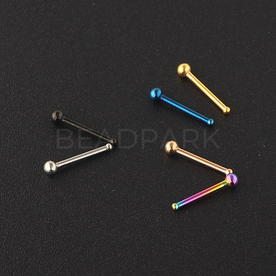 304 Stainless Steel Round Ball Nose Bone Rings WG2C4E4-03-1