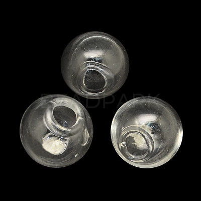 Round Handmade Blown Glass Globe Ball Bottles X-BLOW-R002-30mm-1