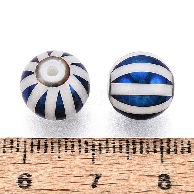Electroplate Glass Beads EGLA-T009-15D-1