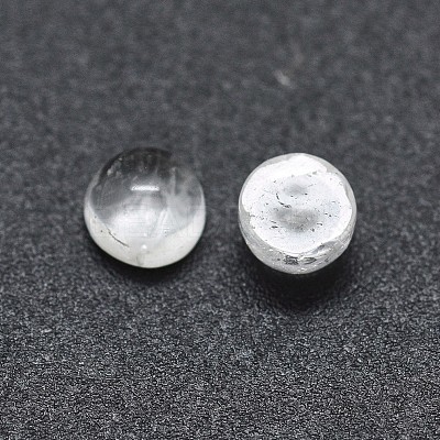 Natural Quartz Crystal Cabochons G-O175-23-08-1