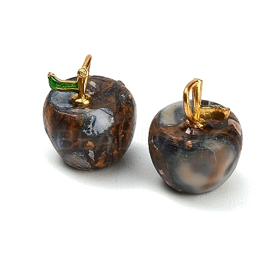 Dyed Synthetic Imperial Jasper Pendants GG-CBAA20A-07G-01-1